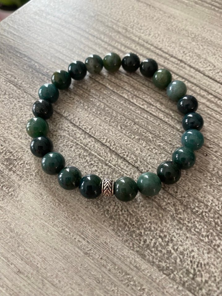 Yeşim doğal taş Kadın Bileklik - Görsel 2