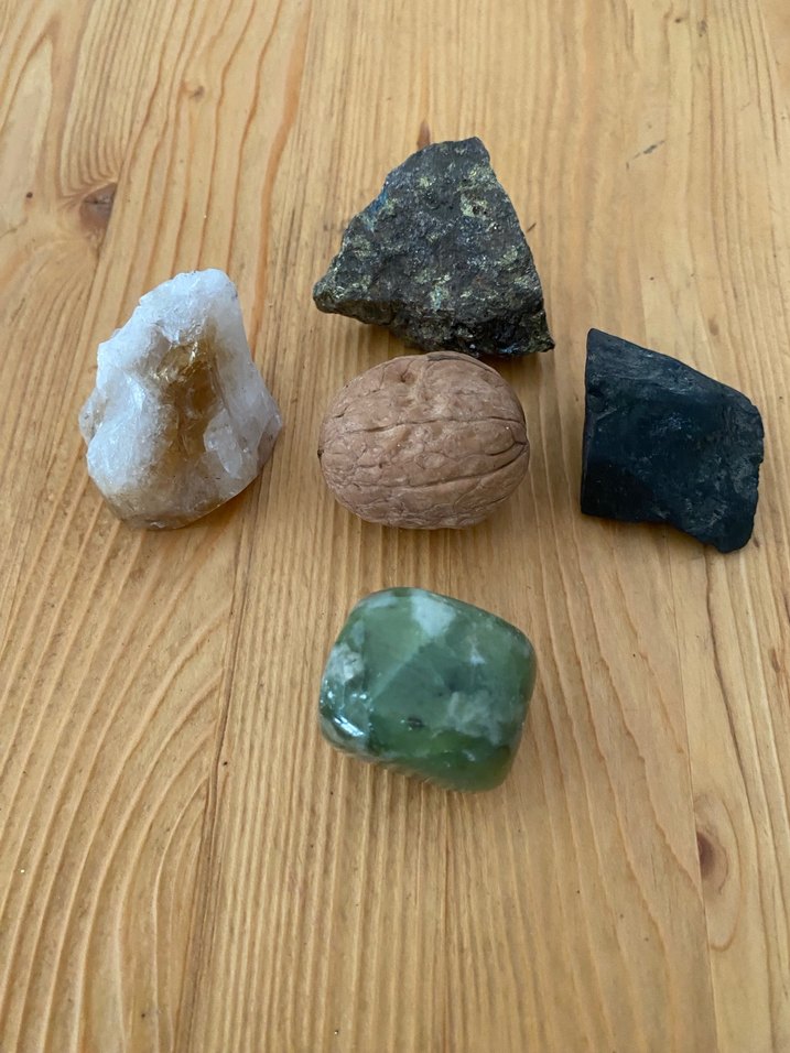 Sitrin Pirit yeşim şungit ev doğal taş - Görsel 2