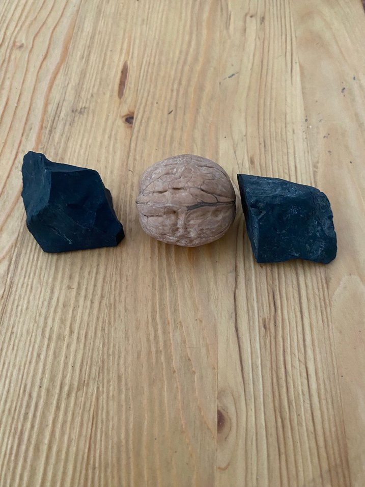 Şungit kütle doğal taş - Görsel 3