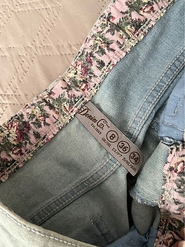 36 Beden Vintage kot şort