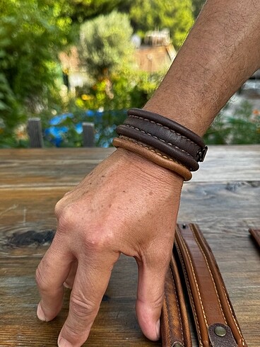 Diğer Handmade deri bileklik
