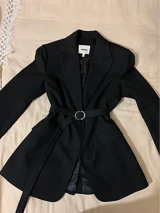 Siyah blazer ceket