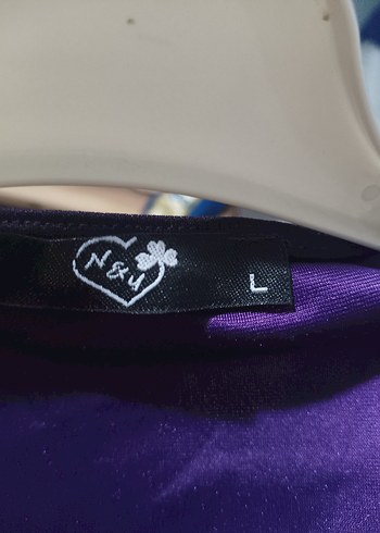 Uzun Mor Gotik Kadın Sabahlık - Görsel 5