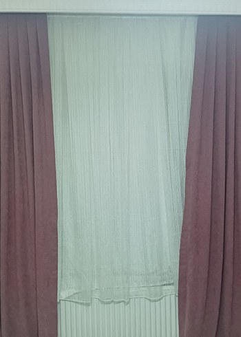 Pastel Pembe Düz Perde - Görsel 4