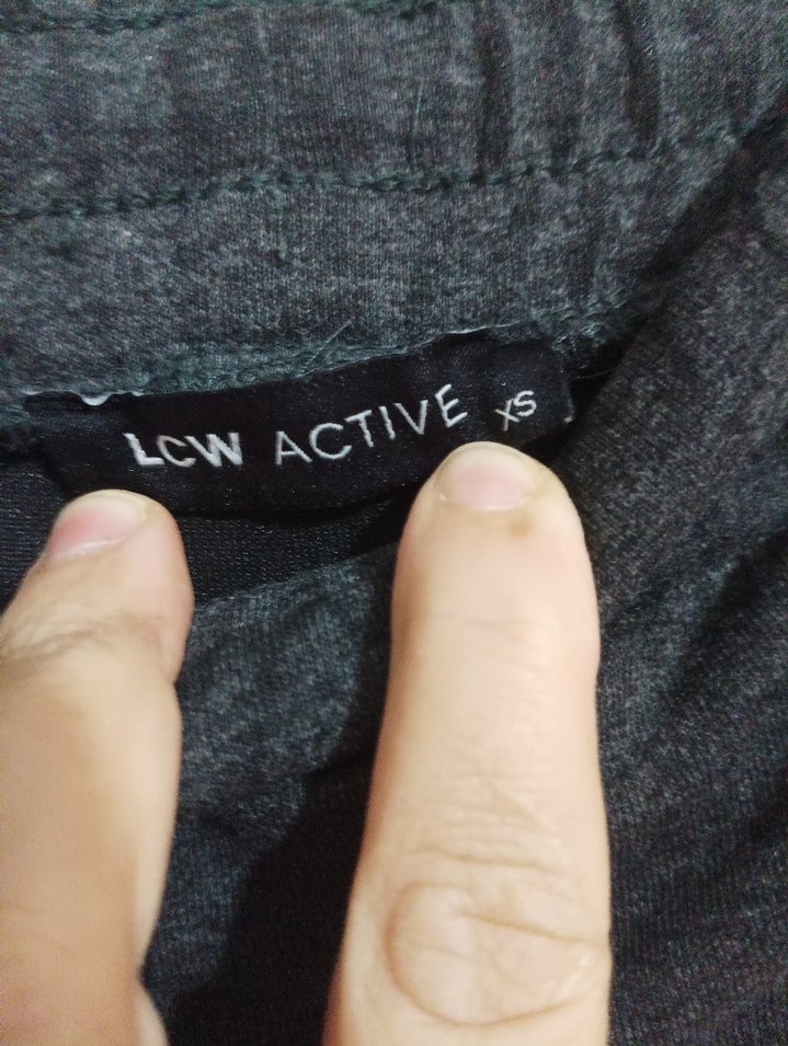 Siyah Fermuarlı Erkek Eşofman Altı - Görsel 5