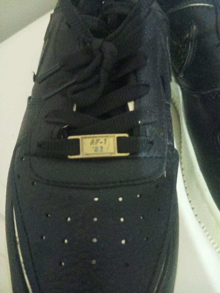 Siyah Erkek Spor Ayakkabı Bağcıkları - Görsel 4