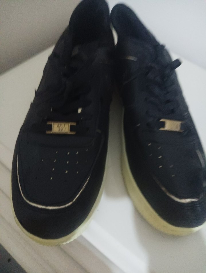 Siyah Erkek Spor Ayakkabı Bağcıkları - Görsel 2