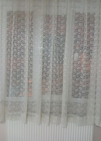 Beyaz Düz Tül Perde - Görsel 3