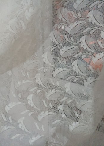 Beyaz Düz Tül Perde - Görsel 4