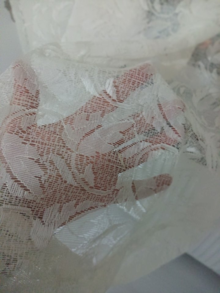 Beyaz Düz Tül Perde - Görsel 5