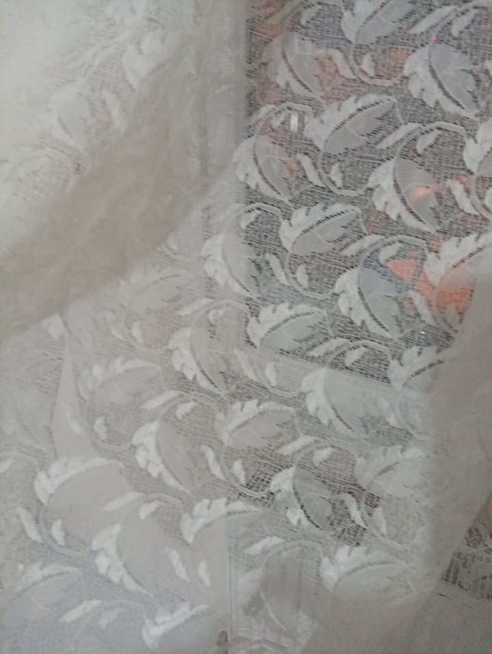 Beyaz Düz Tül Perde - Görsel 4