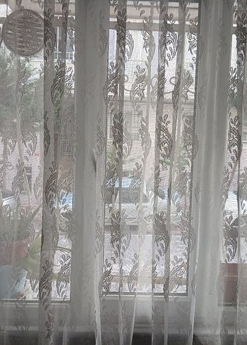 İşlemeli Beyaz Perde - Görsel 4