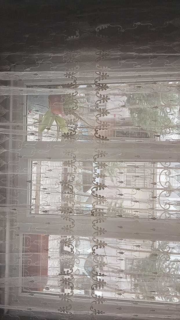 İşlemeli Beyaz Perde - Görsel 5