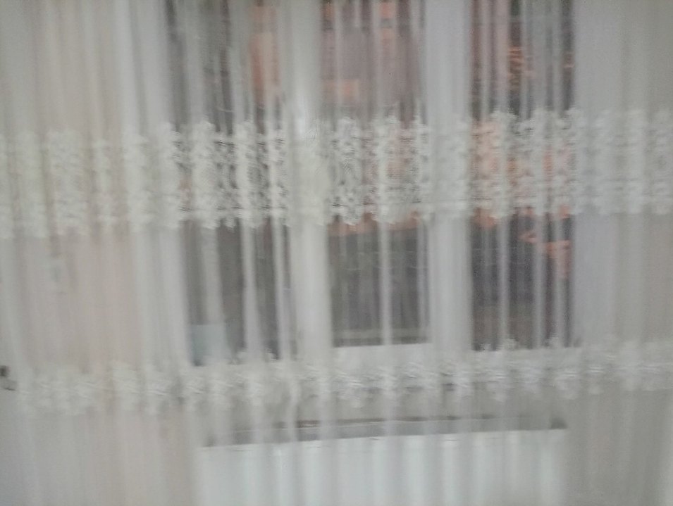 Nakışlı Beyaz Tül Perde - Görsel 5