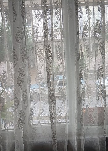 İşlemeli Beyaz Perde - Görsel 3