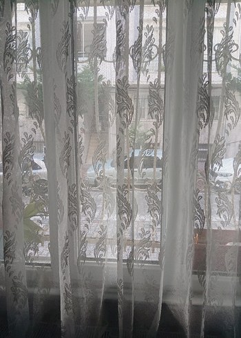 İşlemeli Beyaz Perde - Görsel 6