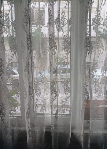 İşlemeli Beyaz Perde - Görsel 7