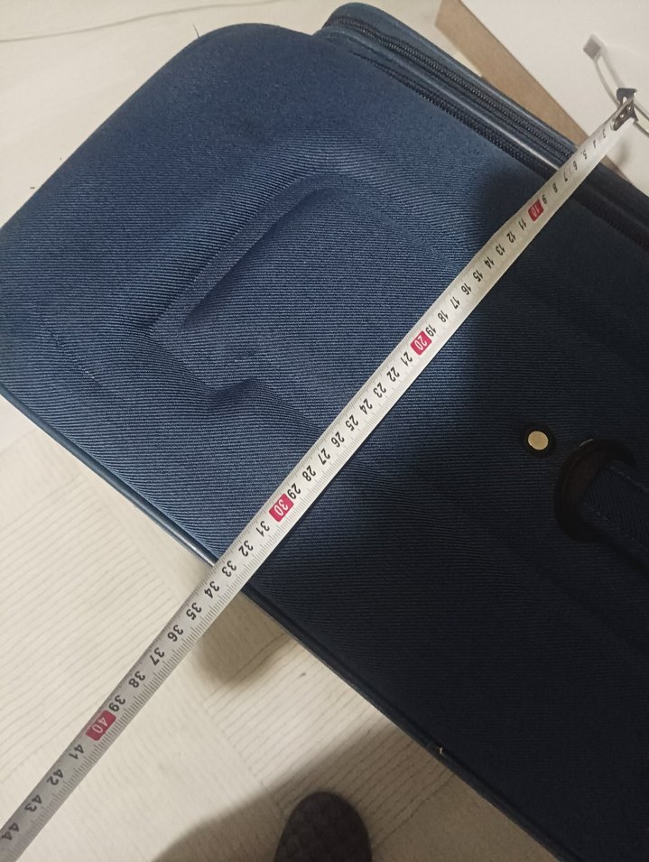 Koyu Mavi Erkek Valiz Tokalı - Görsel 3