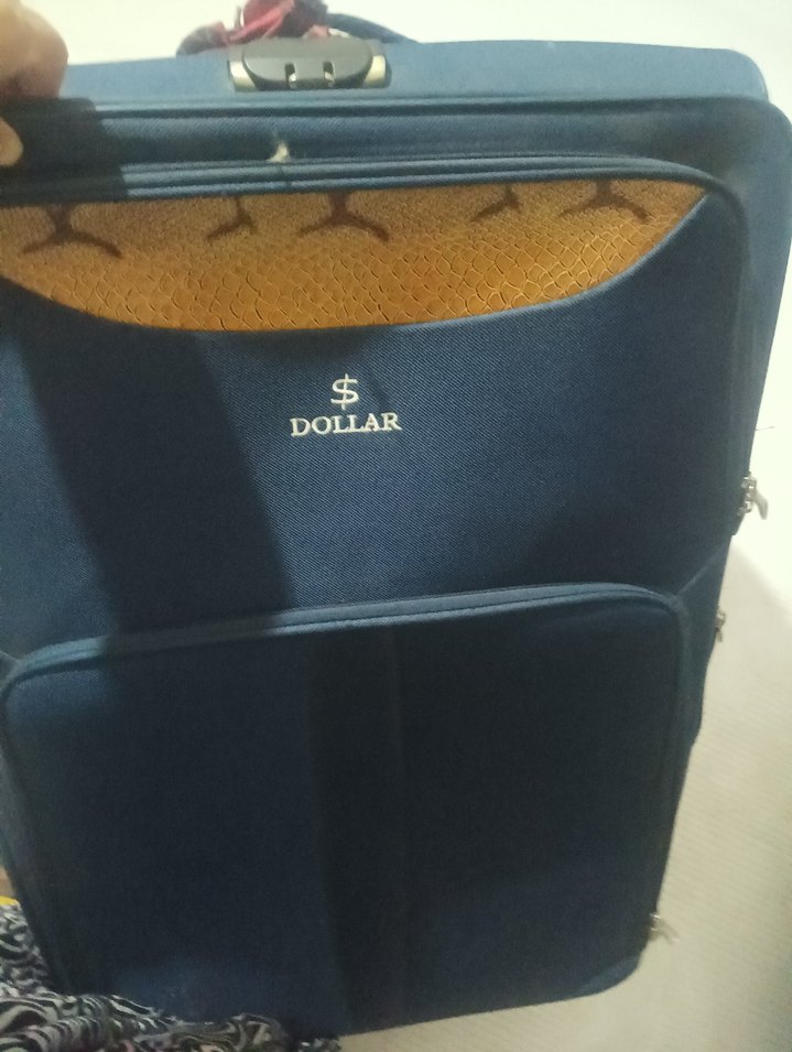 Koyu Mavi Erkek Valiz Tokalı - Görsel 2