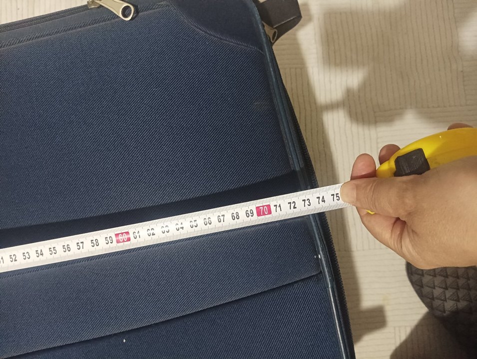 Koyu Mavi Erkek Valiz Tokalı - Görsel 5