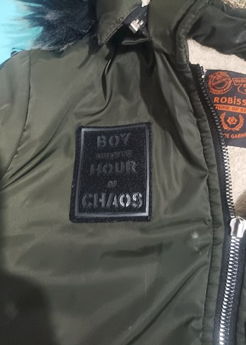 Gri Fermuarlı Erkek Çocuk Mont - Görsel 7