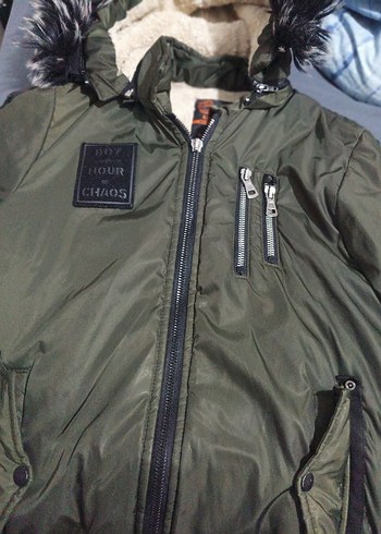 Erkek Gri Fermuarlı Sokak Stili Mont - Görsel 4