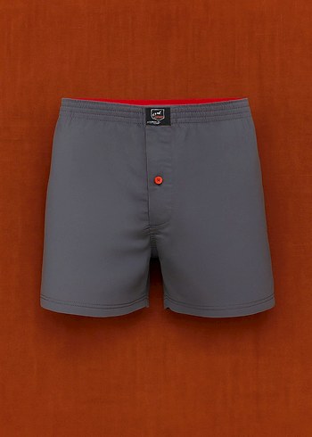 Erkek Gri Mini Boxer Şort (IŞIL) - Görsel 2