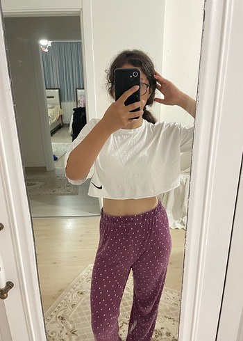 s Beden Beyaz o nike bol crop