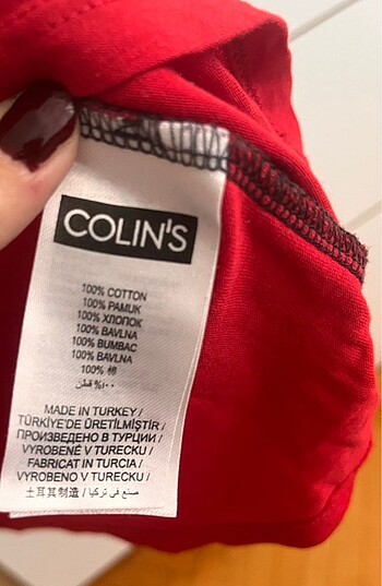 Colin's colin?s uzun kollu tişört