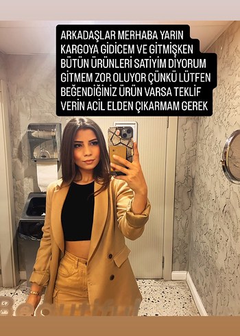 ÜRÜNLERİME GÖZ ATIP TEKLİF VERİN LÜTFEN