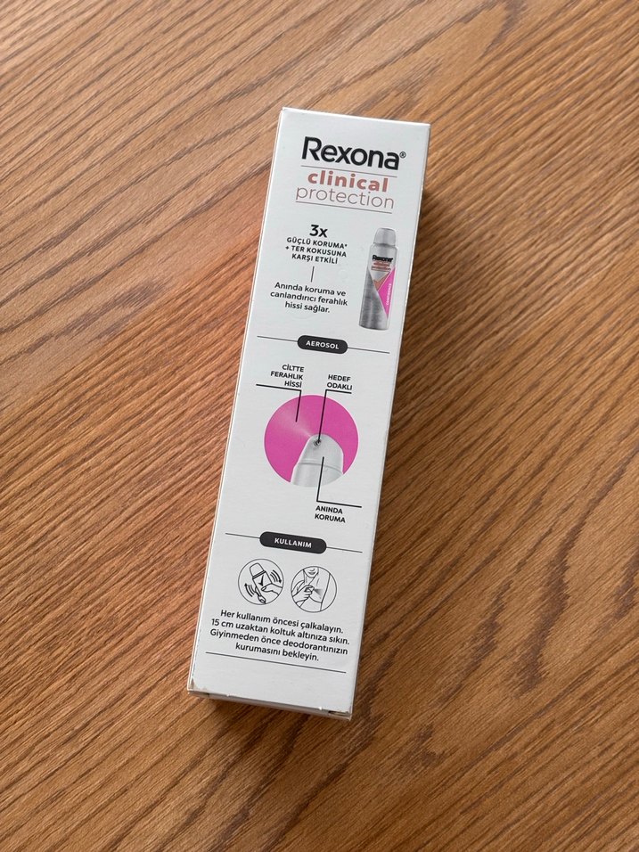 Rexona Kadın Deodorant Clinical Protection Aerosol 150 ml - Görsel 4