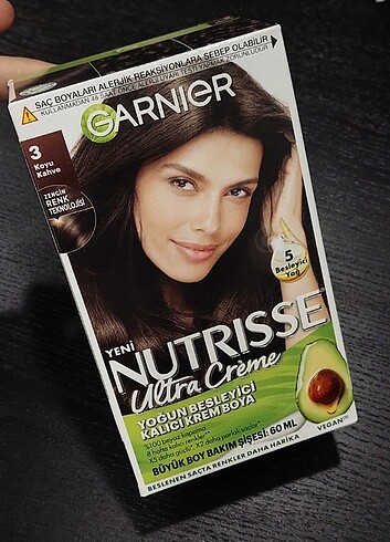 Garnier Koyu Kahve Saç Boyası