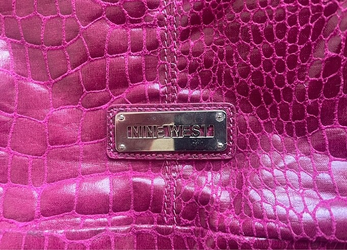  Beden pembe Renk nine west çanta