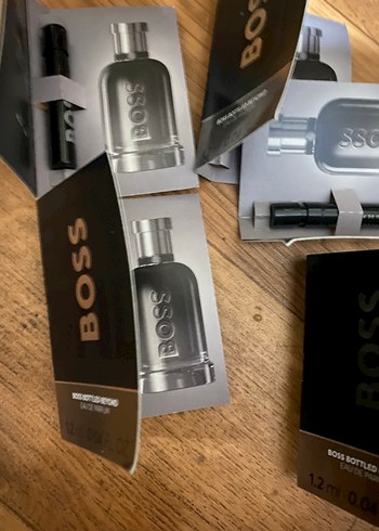 BOSS Erkek Parfüm Numunesi Siyah - Görsel 3