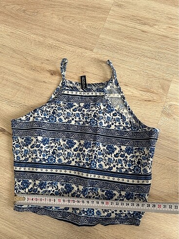 h&m halter yaka askılı crop