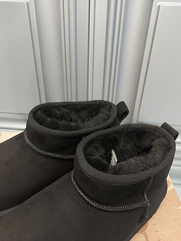 40 Beden UGG W CLASSİC ULTRA MİNİ PLATFORM BOT SİYAH