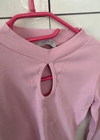 Pembe Uzun Kollu badi - Görsel 2