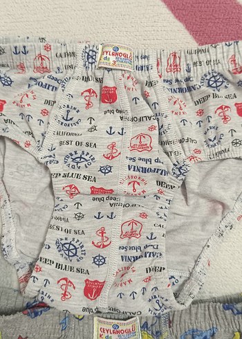 Erkek Çocuk Baskılı Gri Boxer Seti - Görsel 3