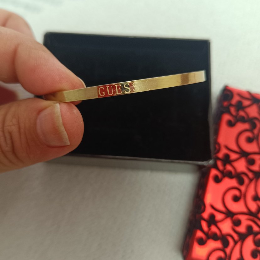 Parıltılı Altın Sıra Taşlı Bileklik - Görsel 2