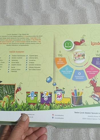 5 Yaş Dikkat Seti - 5 Kitaplı Eğitim Seti - Görsel 2
