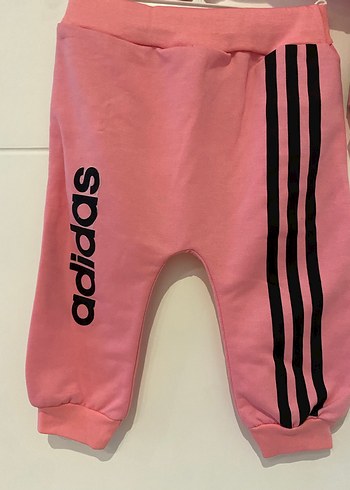 Pembe Adidas kız  Çocuk Eşofman Takımı - Görsel 2