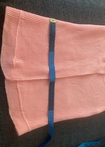 Düğmeli Kız Çocuk Pembe Triko Yelek - Görsel 4