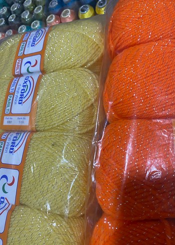 Turuncu El Yapımı Bohem İplik Detayı - Görsel 3