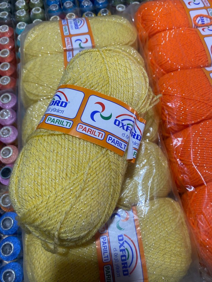 Turuncu El Yapımı Bohem İplik Detayı - Görsel 2