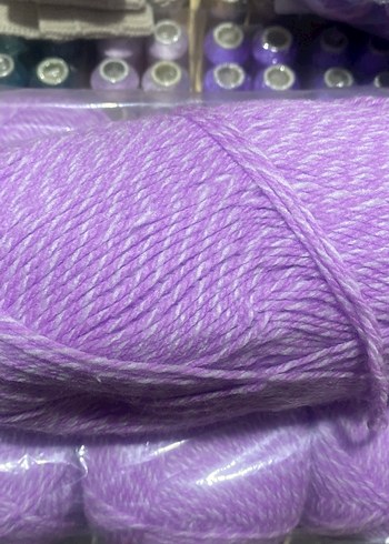 Lila Yumuşak İplik - Görsel 4