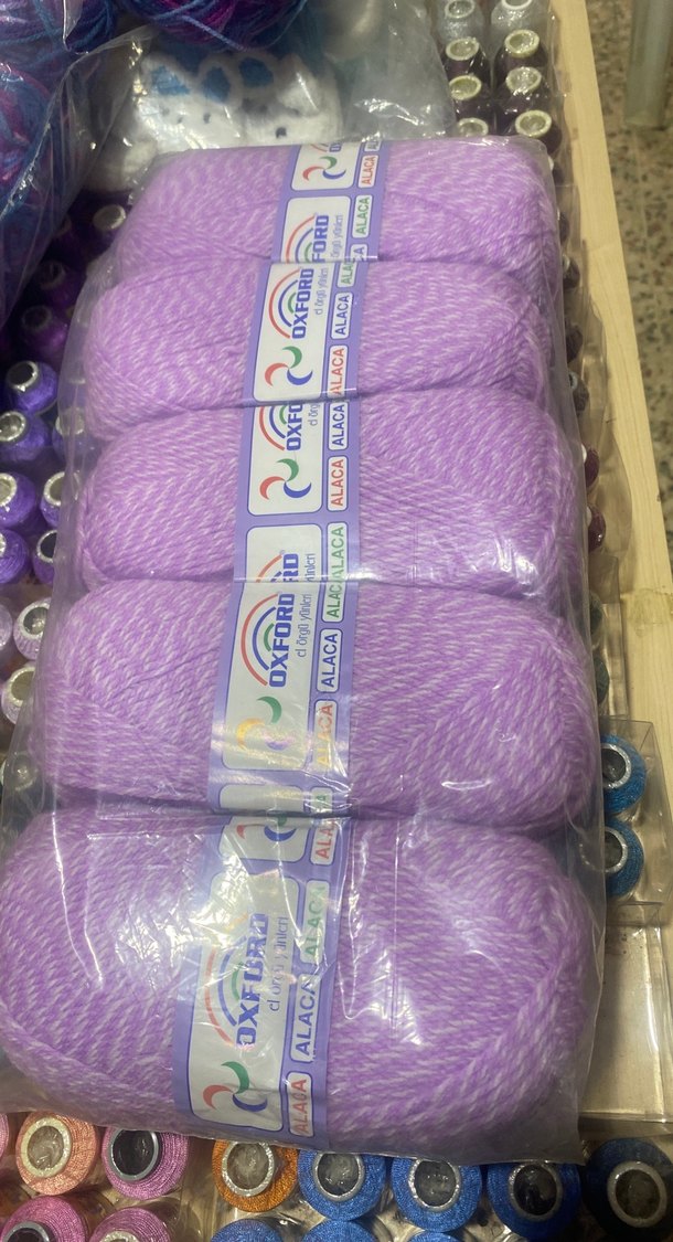 Lila Yumuşak İplik - Görsel 2