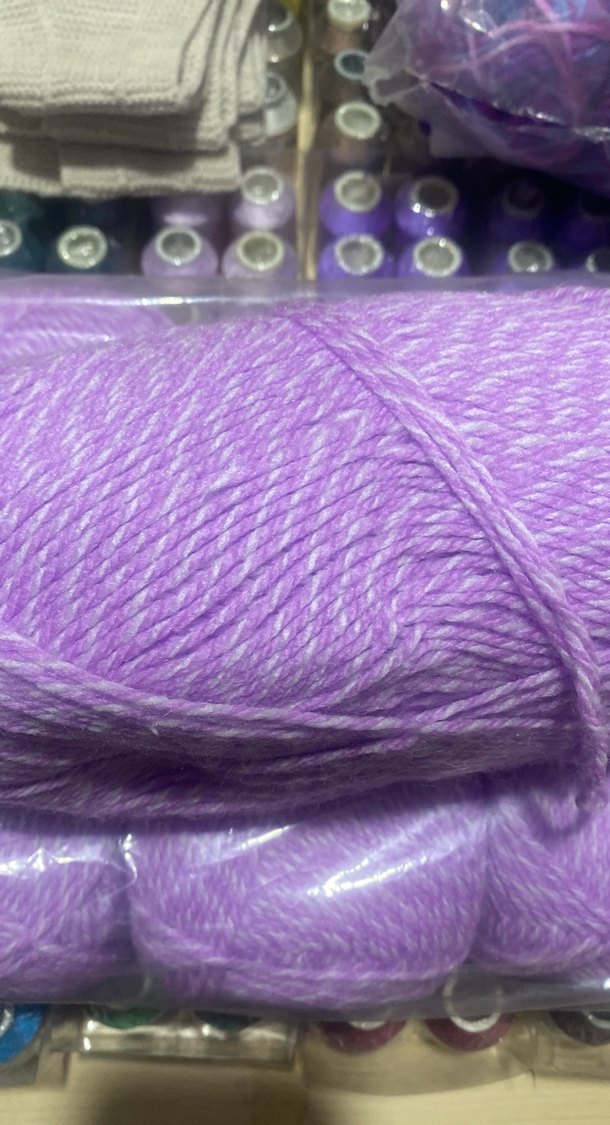 Lila Yumuşak İplik - Görsel 4