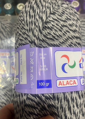 Oxford Alaca El İpi 5lı Paket Gri-Beyaz - Görsel 3