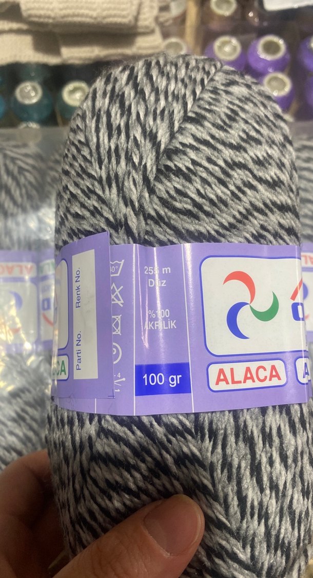 Oxford Alaca El İpi 5lı Paket Gri-Beyaz - Görsel 3