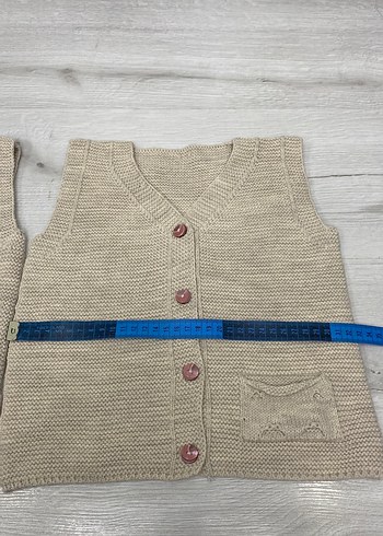 Bej Erkek Çocuk Triko Süveter - Görsel 2